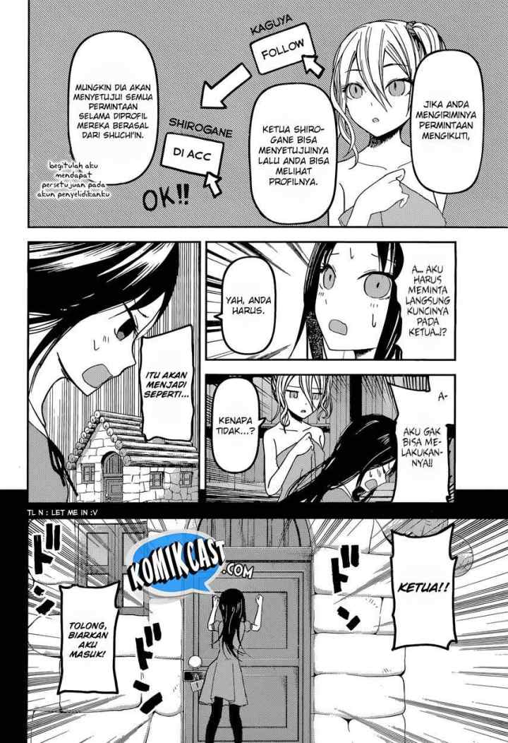 Kaguya-sama wa Kokurasetai: Tensai-tachi no Renai Zunousen chapter 42 halaman 13