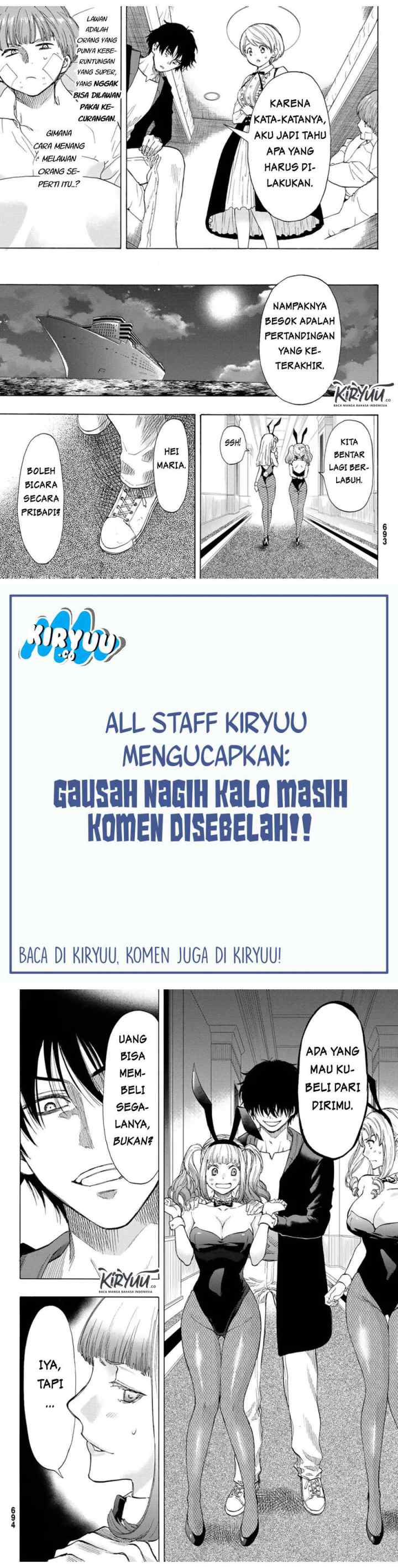 Tomodachi Game chapter 61 halaman 9