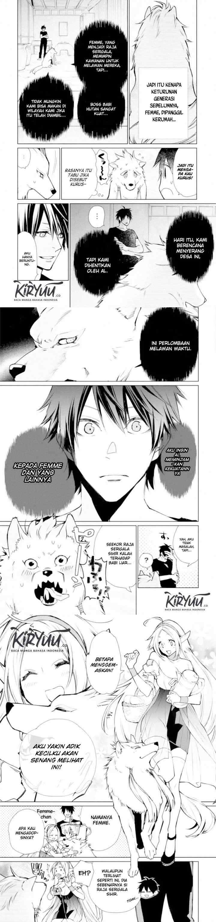 Saikyou no Madoshi. Hisa ni Ya wo Ukete Shimatta no de Inaka no Eihei ni Naru chapter 3 halaman 4