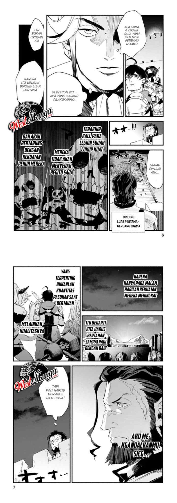 Sono Monban, Saikyou Nitsuki: Tsuihou Sareta Bougyo Ryoku 9999 no Senshi, Outo no Monban Toshite Musou Suru chapter 6 halaman 4