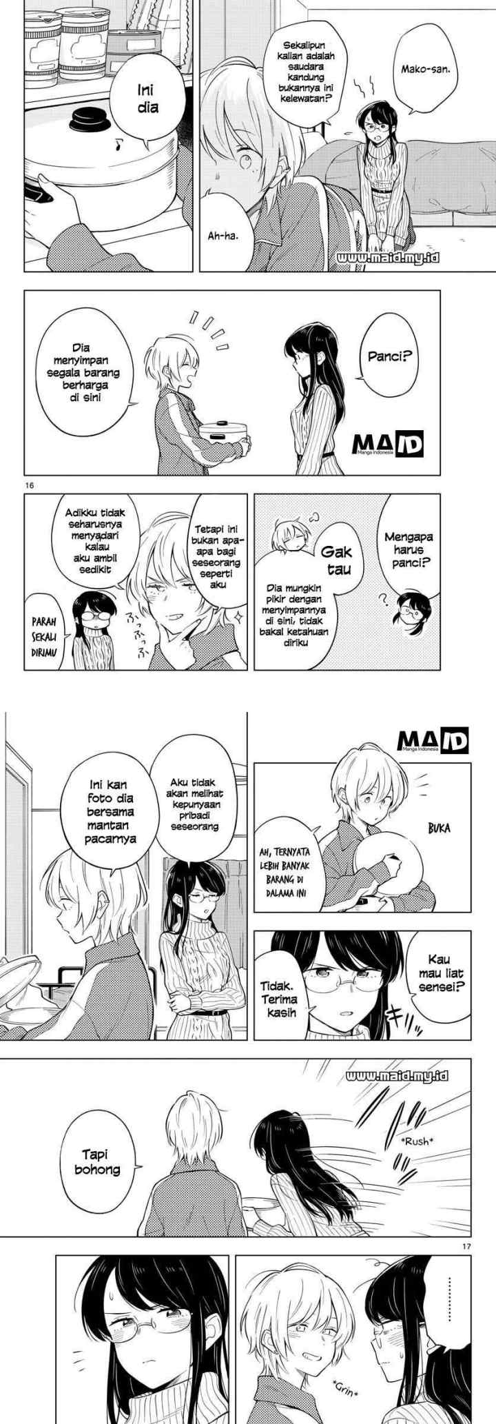 Sensei wa Koi wo Oshierarenai chapter 11 halaman 10
