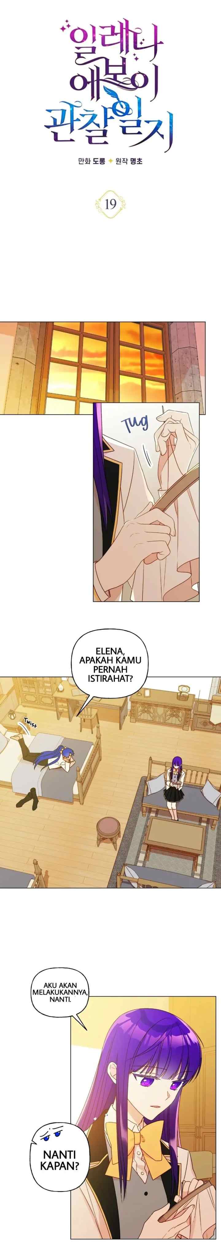 Observing Elena Evoy chapter 19 halaman 9