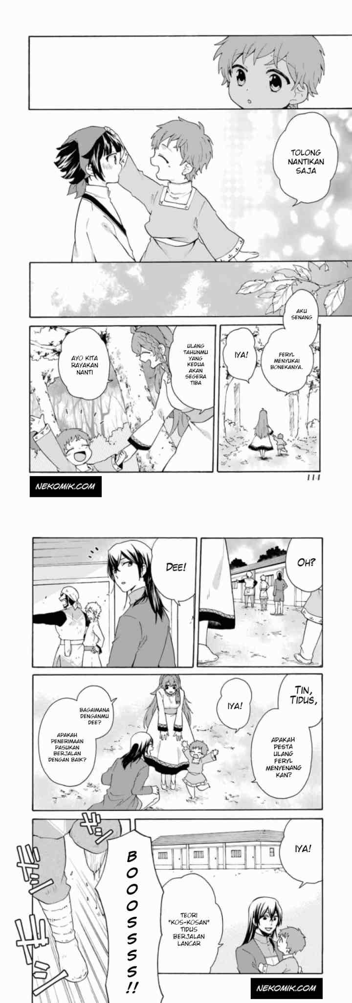 Tada Shiawasena Isekai Kazoku Seikatsu chapter 12 halaman 6