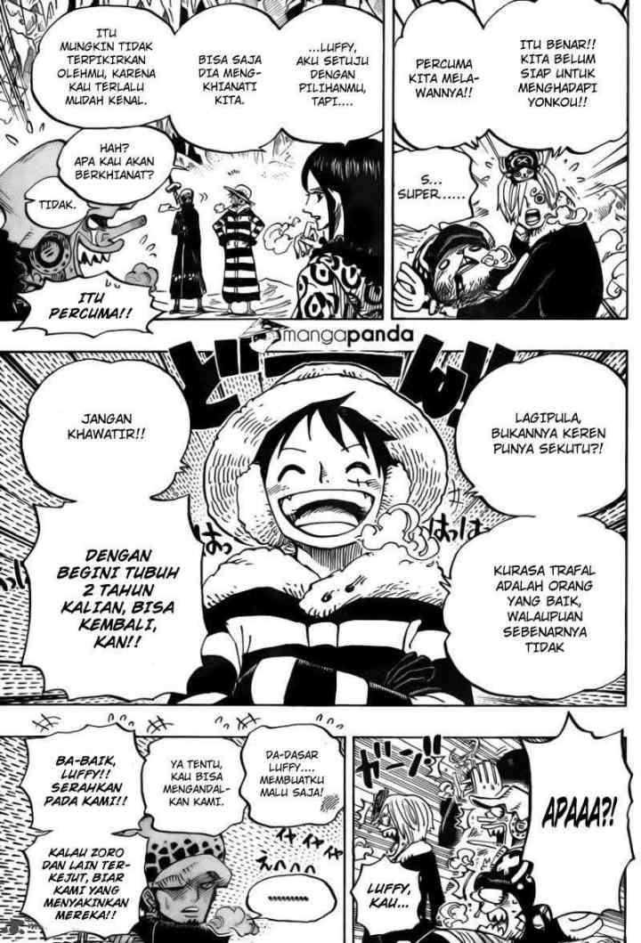 One Piece chapter 668 halaman 6