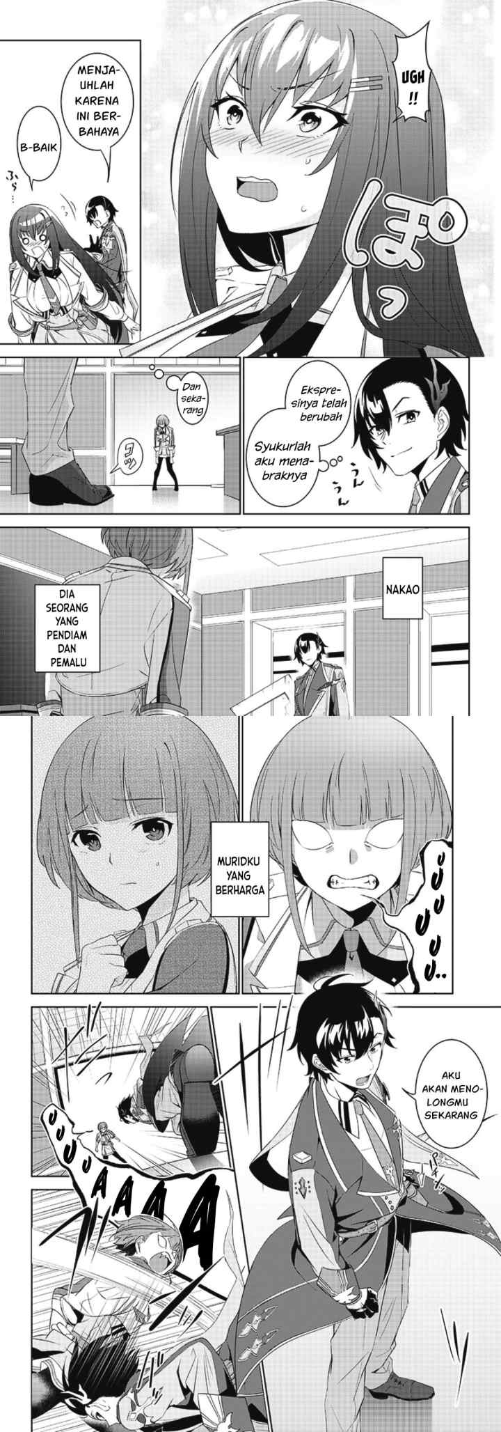 Matei Kyoushi to Juuzoku Shoujo no Haitoku Keiyaku chapter 2.2 halaman 7