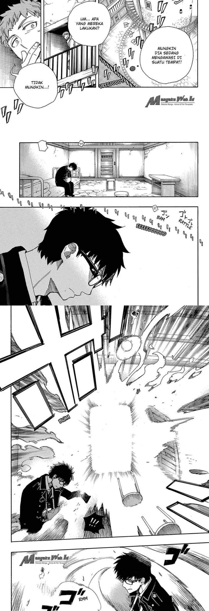 Ao No Exorcist chapter 95 halaman 17