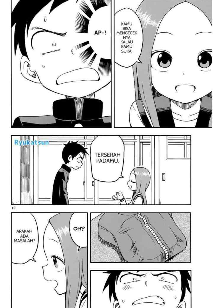 Karakai Jouzu no Takagi-san chapter 91 halaman 13