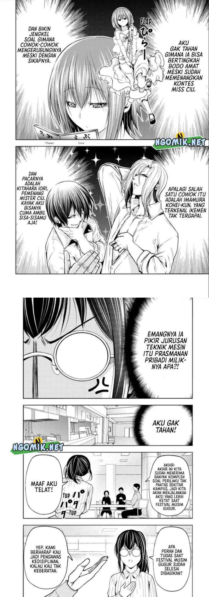 Grand Blue chapter 90 halaman 14