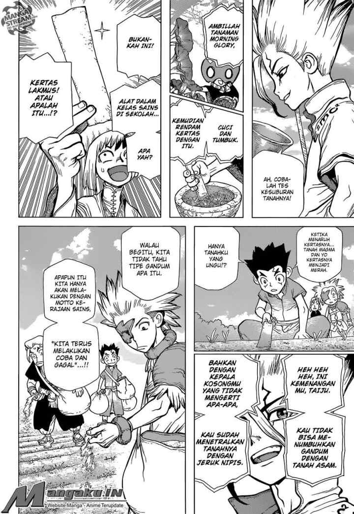 Dr. Stone chapter 91 halaman 14