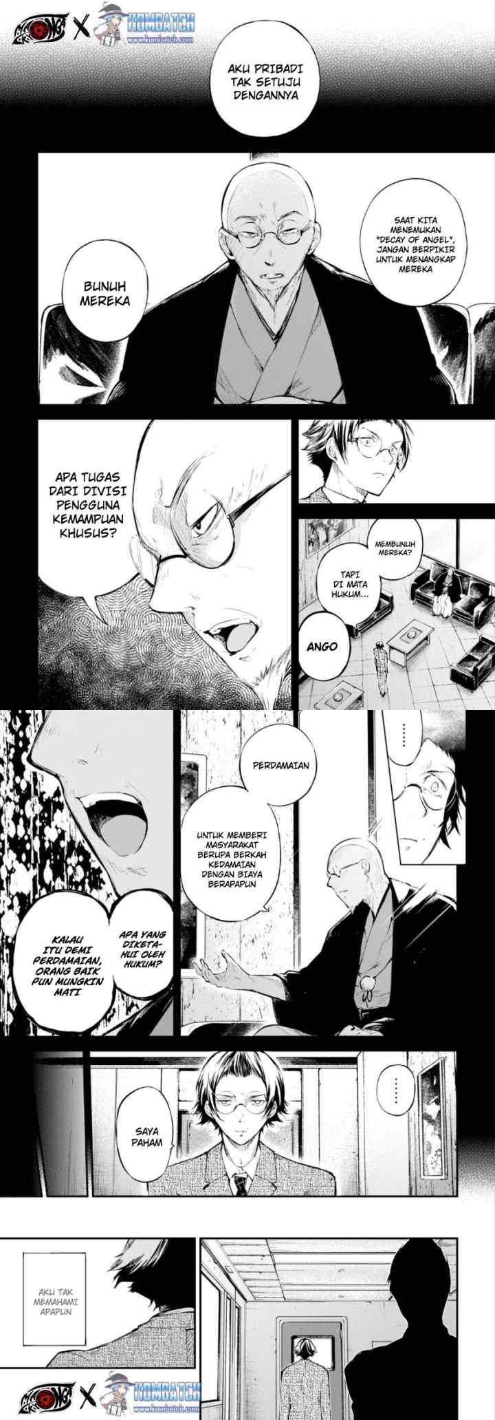 Bungou Stray Dogs chapter 63 halaman 4