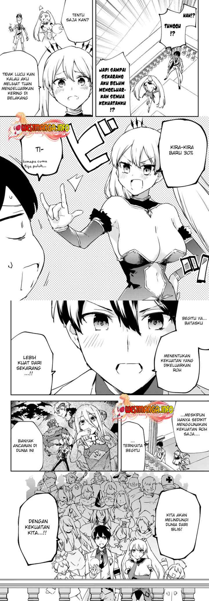 Saikyou Kurasu no Eirei 1000 Karada ga Shiranai Uchi ni Shigoto o Katadzukete Kurerushi chapter 7.1 halaman 6