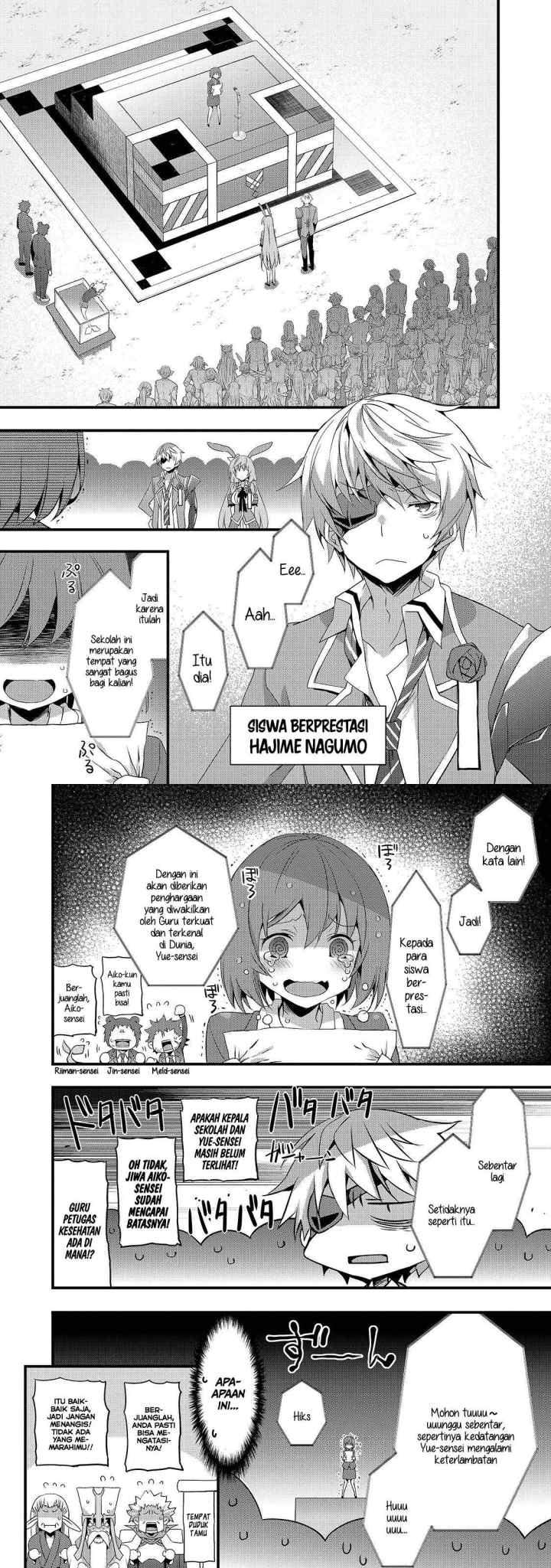 Arifureta Gakuen de Sekai Saikyou chapter 1 halaman 10