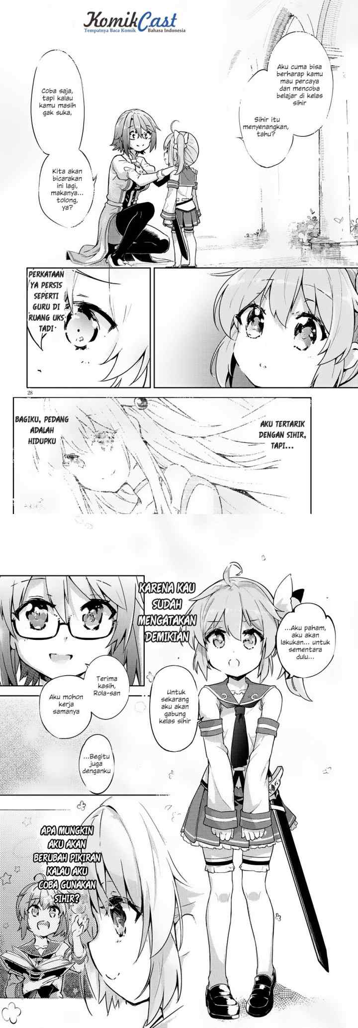 Kenshi o Mezashite Nyugaku Shitanoni Maho Tekisei 9999 Nandesukedo!? chapter 1 halaman 16
