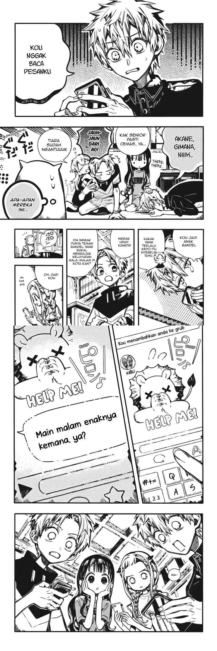 Jibaku Shounen Hanako-kun chapter 98 halaman 6