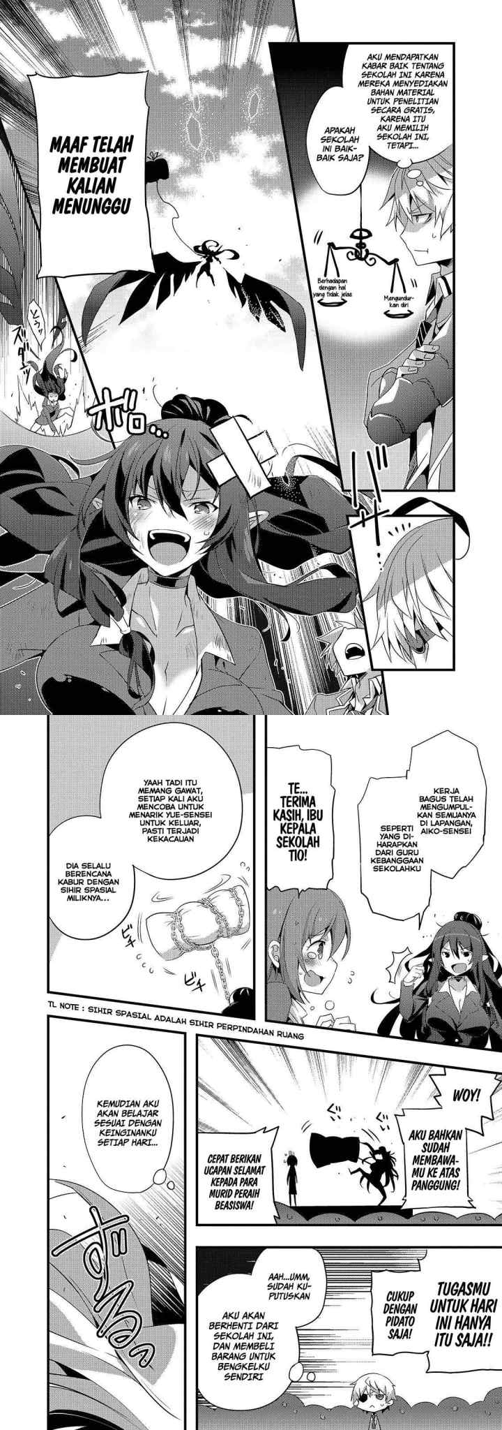 Arifureta Gakuen de Sekai Saikyou chapter 1 halaman 11