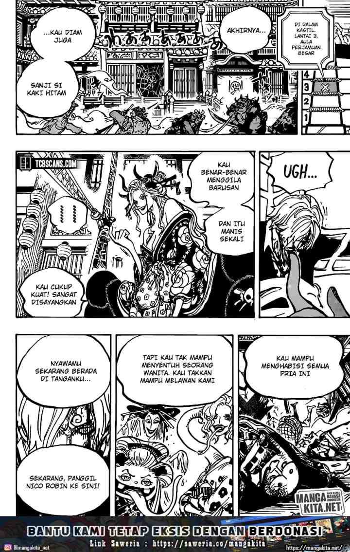 One Piece chapter 1004 halaman 14