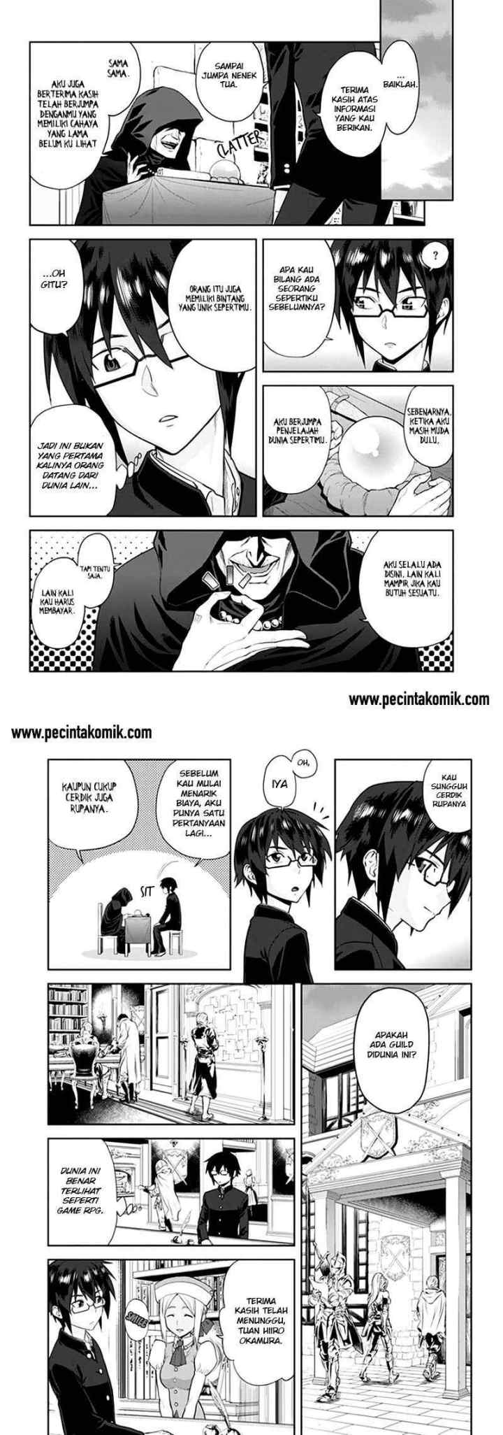Konjiki no Moji Tsukai: Yuusha Yonin ni Makikomareta Unique Cheat chapter 2 halaman 4