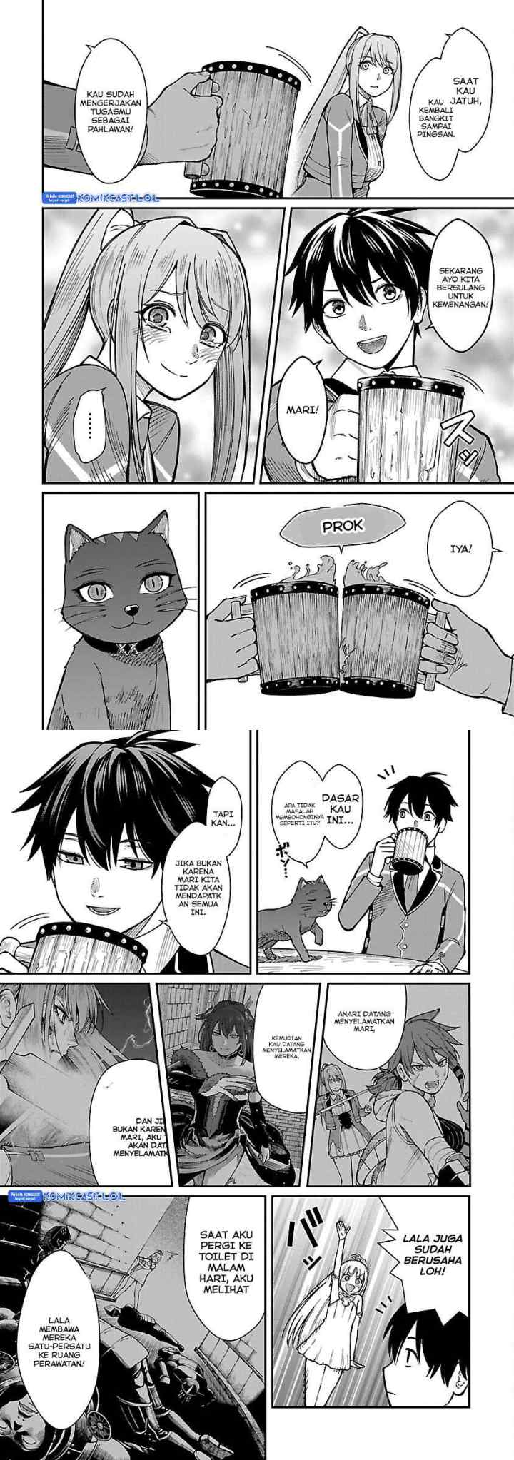 Saikyou no Maou ni Kitaerareta Yuusha Isekai Kikanshatati no Gakuen de Musou Suru chapter 19 halaman 4