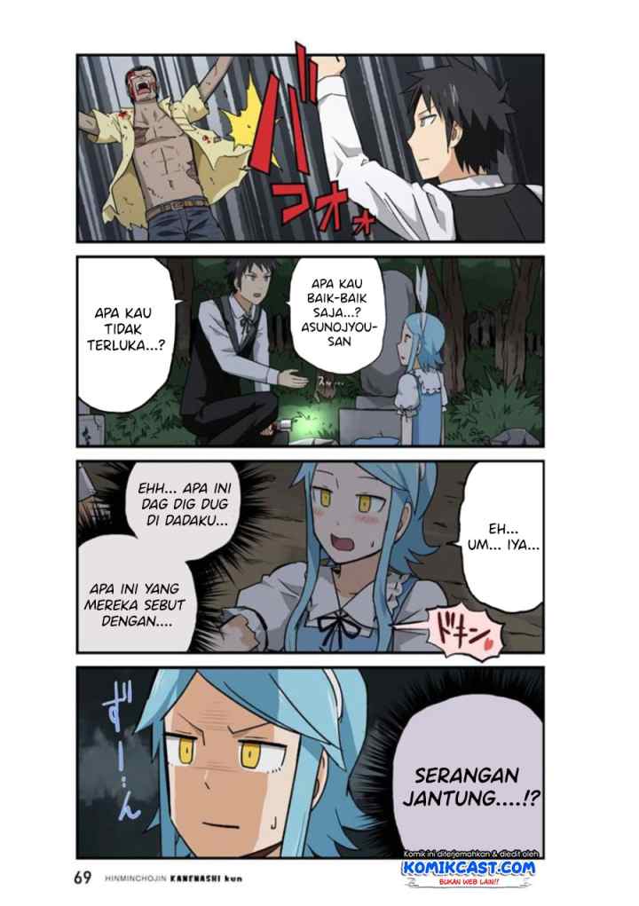Hinmin Choujin Kanenashi-kun chapter 19 halaman 10