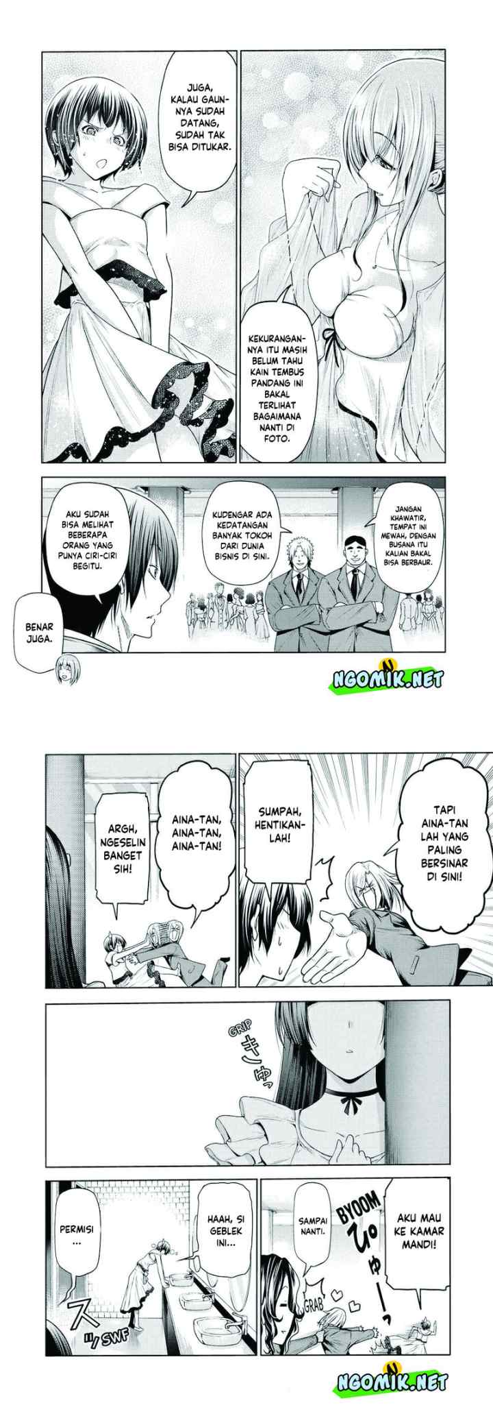 Grand Blue chapter 75 halaman 12