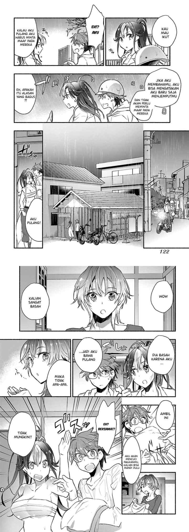 Yankee Musume ni Natsukarete Kotoshi mo Juken ni Shippai Shisou Desu chapter 4 halaman 12
