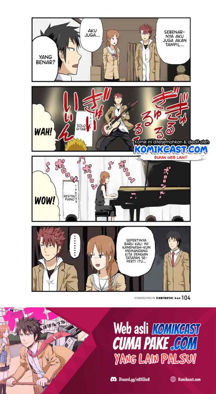 Hinmin Choujin Kanenashi-kun chapter 34 halaman 12