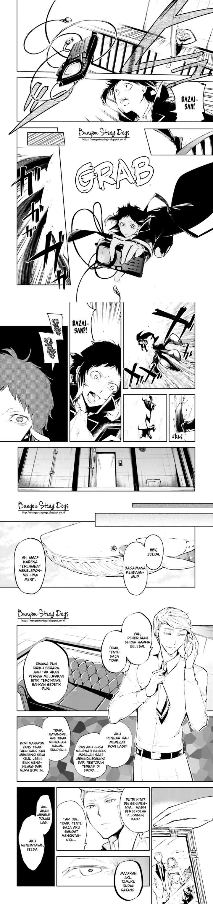 Bungou Stray Dogs chapter 34 halaman 5