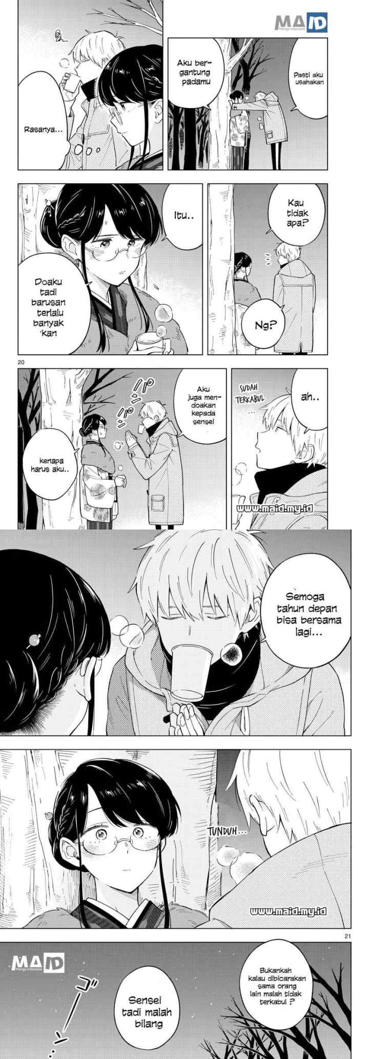 Sensei wa Koi wo Oshierarenai chapter 13 halaman 12