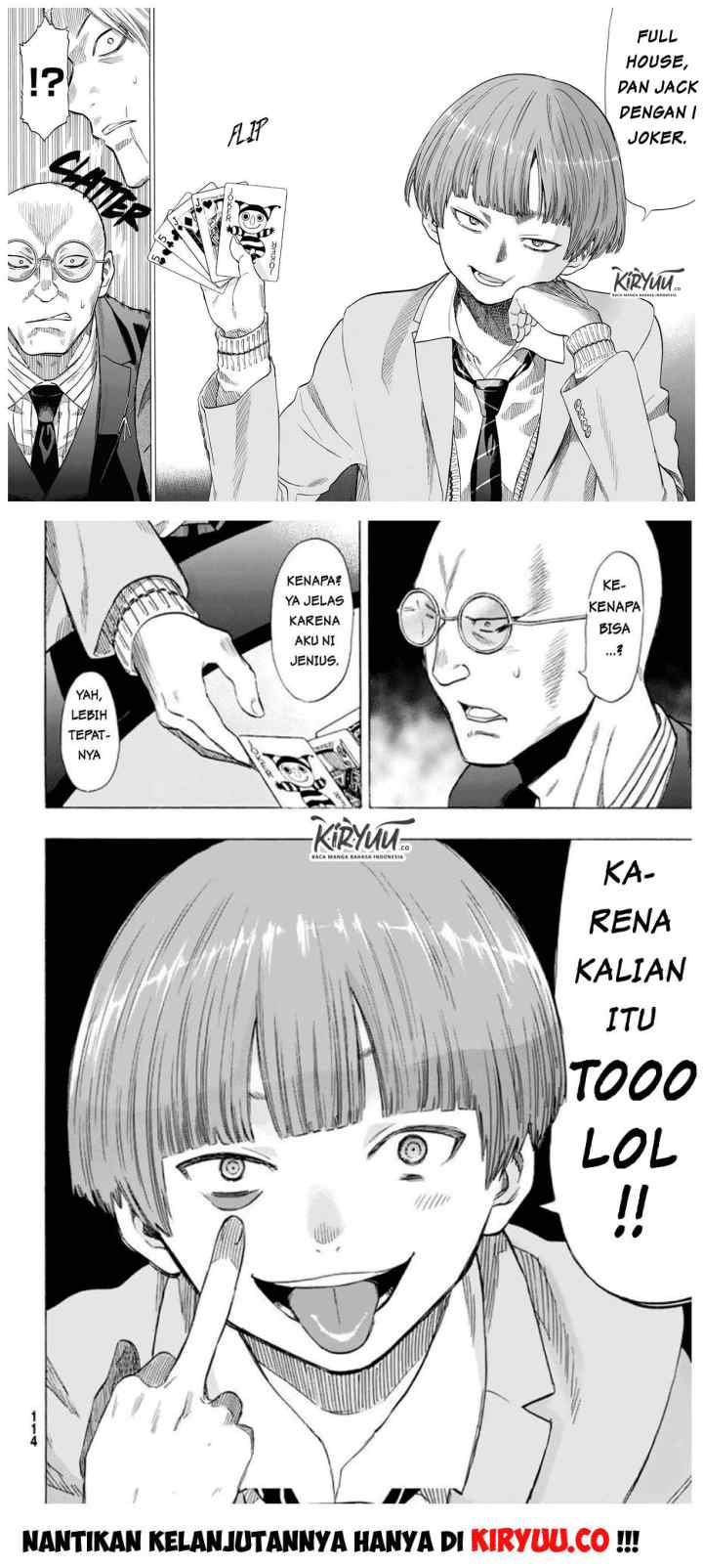 Tomodachi Game chapter 50 halaman 19
