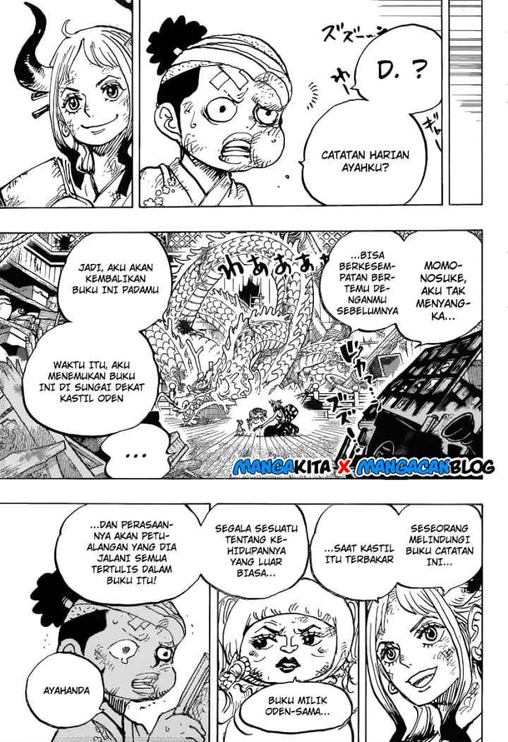 One Piece chapter 1000 halaman 4