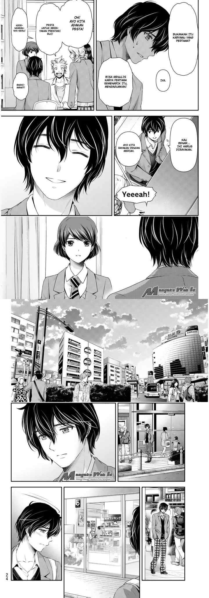 Domestic na Kanojo chapter 56 halaman 8