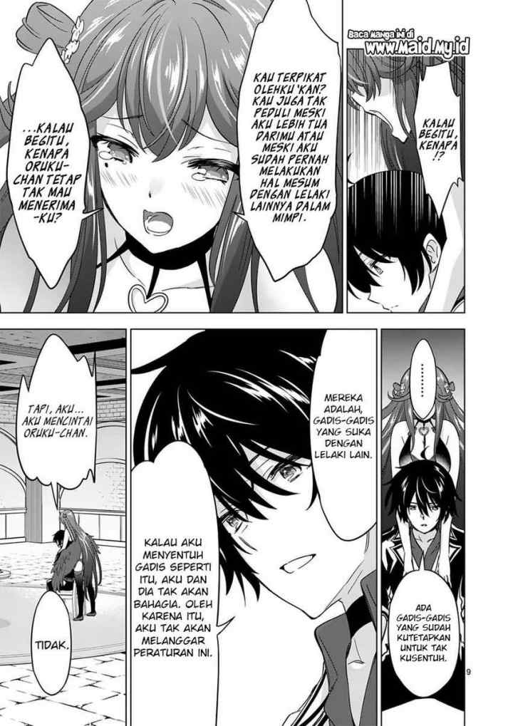 Shijou Saikyou Orc-san no Tanoshii Tanetsuke Harem Zukuri chapter 69 halaman 11