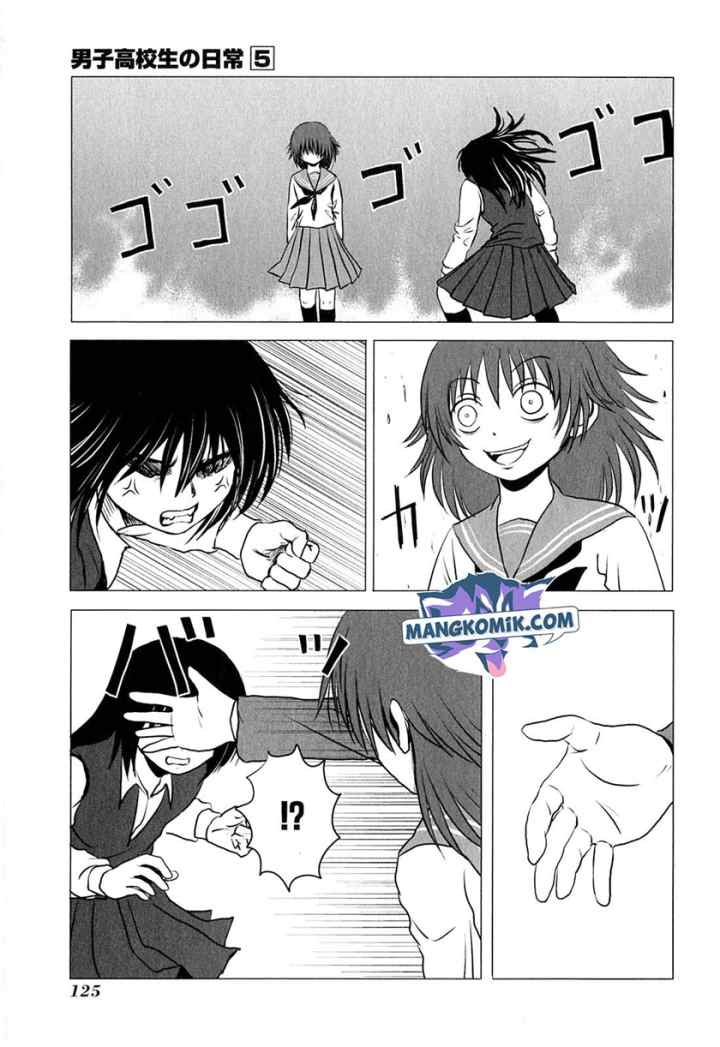 Danshi Koukousei no Nichijou chapter 81.12 halaman 5