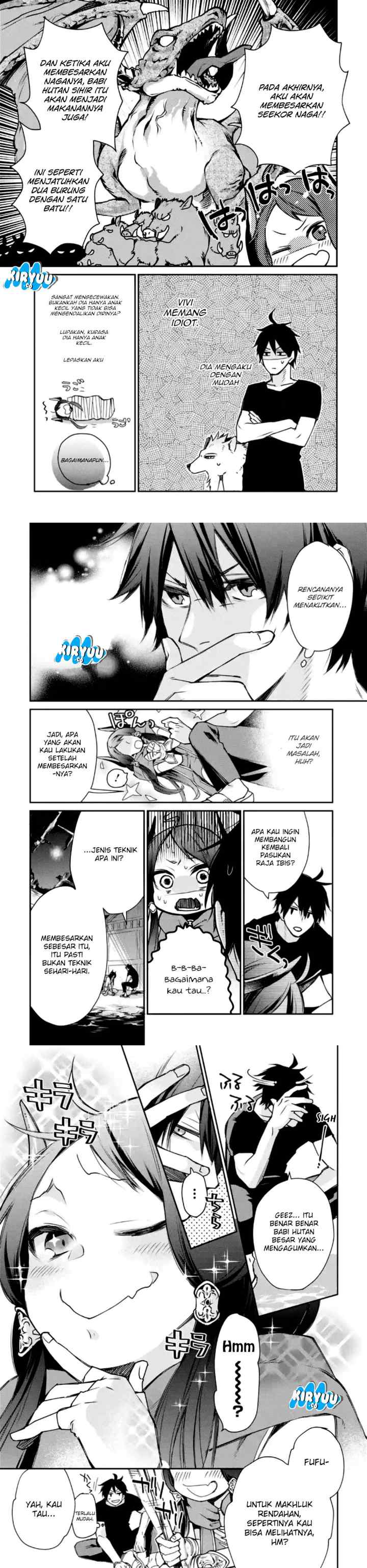 Saikyou no Madoshi. Hisa ni Ya wo Ukete Shimatta no de Inaka no Eihei ni Naru chapter 4 halaman 8
