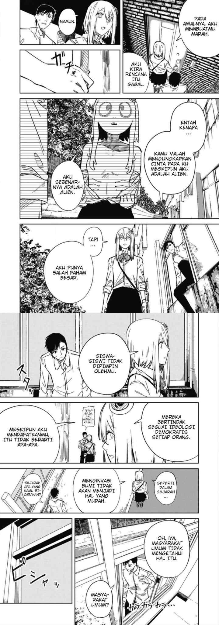 Uchuujin no Kakushigoto chapter 18 halaman 4