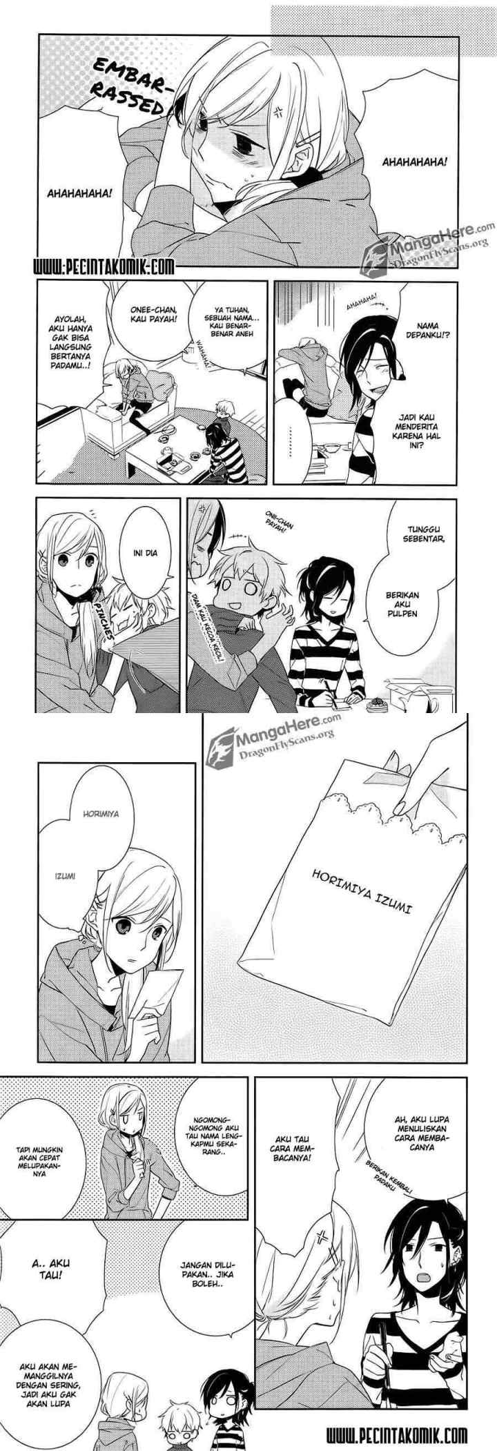 Horimiya chapter 4 halaman 11