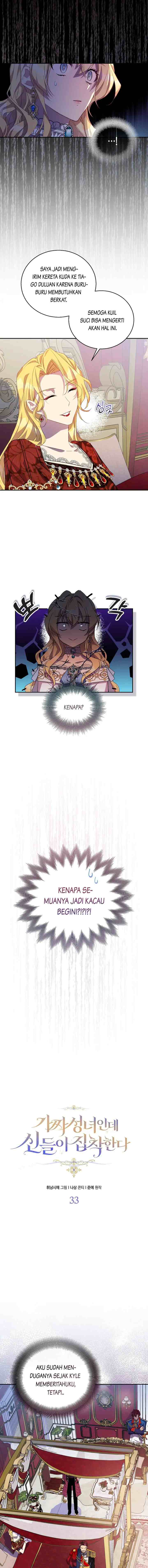 I'm a Fake Saintess but the Gods Are Obsessed chapter 33 halaman 6