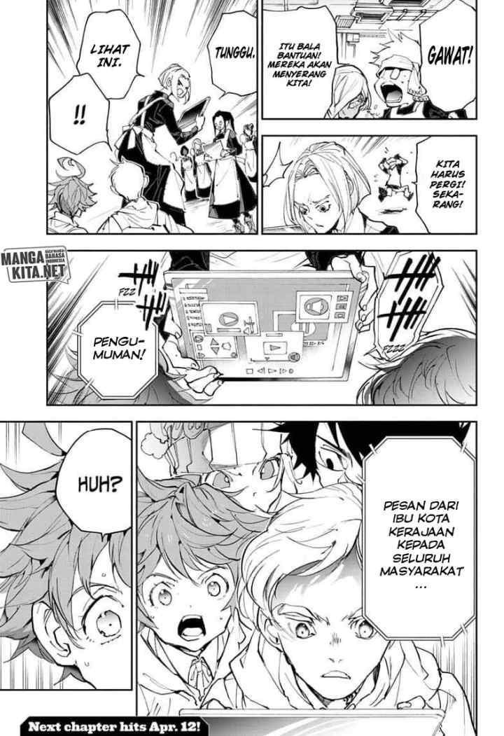 Yakusoku no Neverland chapter 174 halaman 19