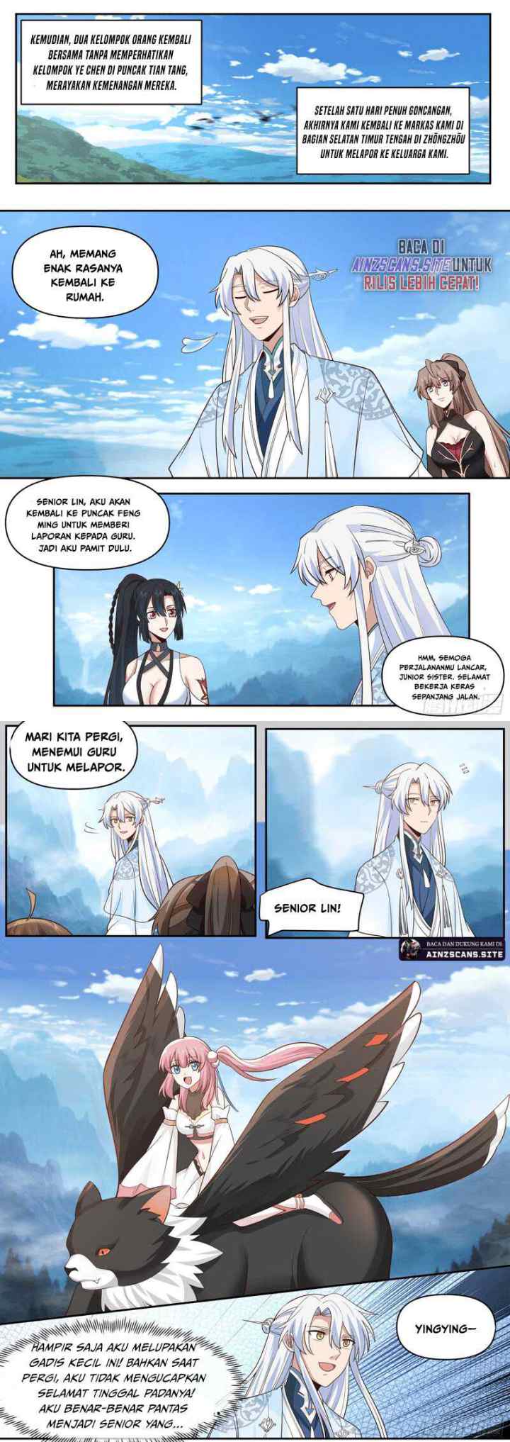 The Villain's Senior Brother And His Junior Sisters Are All Yanderes chapter 67 halaman 4