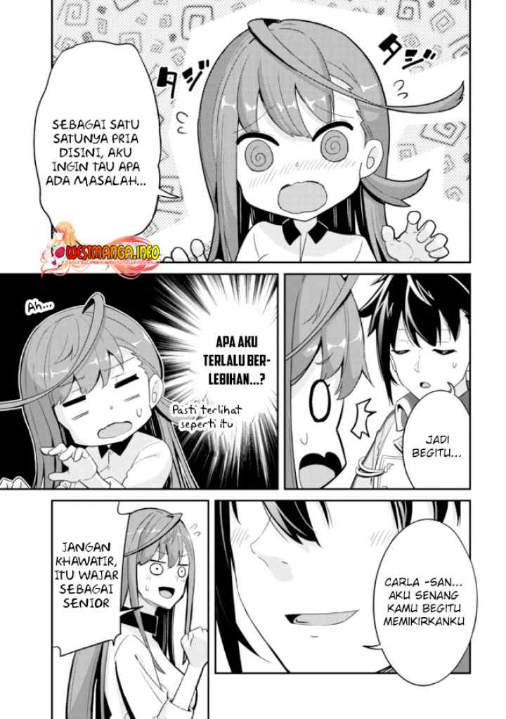 Seikishi ni Natta kedo Danchou no Oppai ga Sugosugite Kokoro ga Kiyomerarenai chapter 2.1 halaman 14