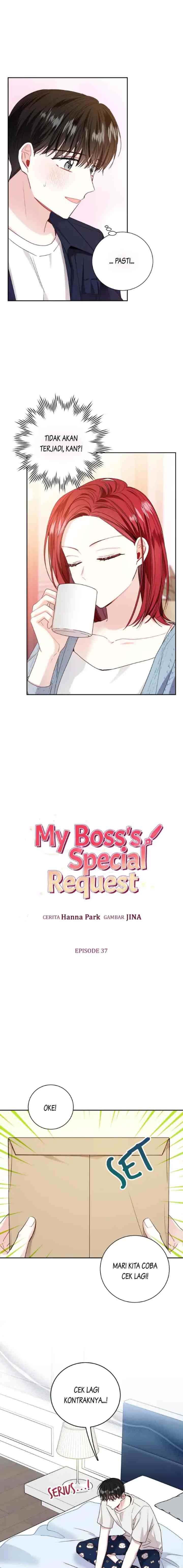 My Boss's Special Request chapter 37 halaman 4