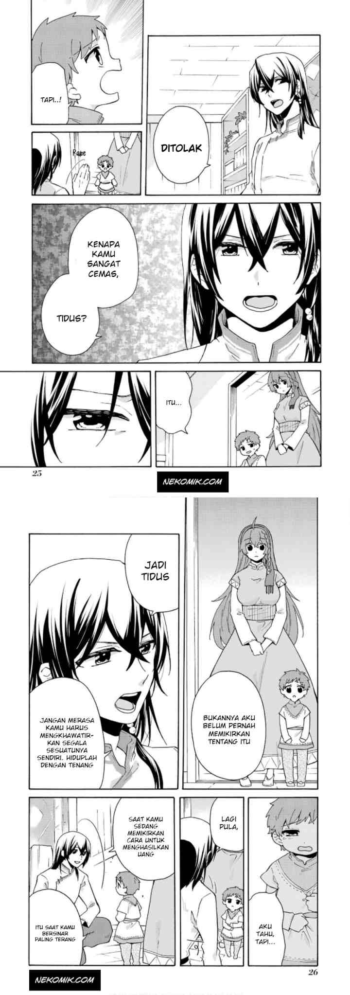 Tada Shiawasena Isekai Kazoku Seikatsu chapter 14 halaman 14