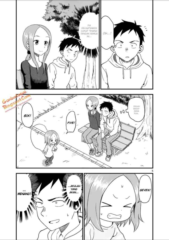 Karakai Jouzu no (Moto) Takagi-san chapter 33 halaman 6