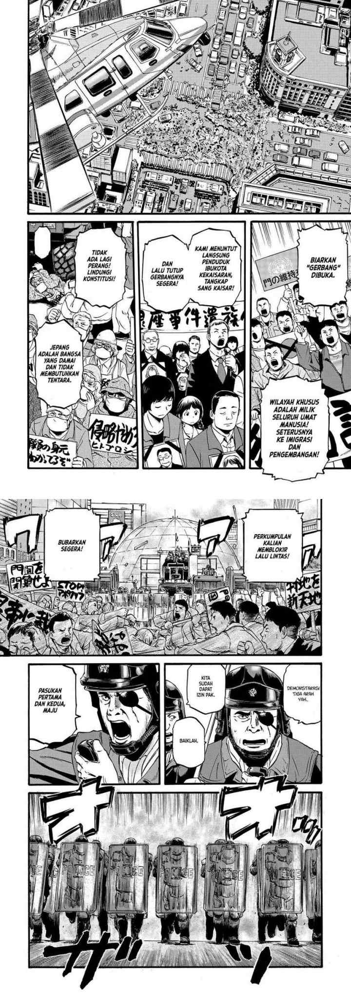 GATE - Jieitai Kanochi nite, Kaku Tatakaeri chapter 109 halaman 7