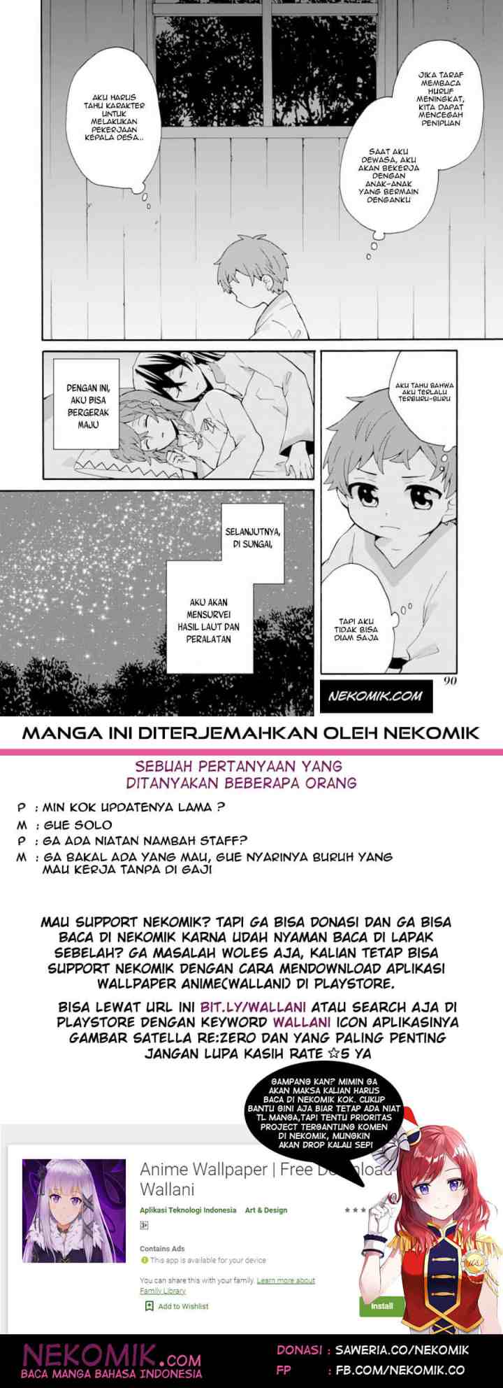 Tada Shiawasena Isekai Kazoku Seikatsu chapter 3 halaman 14