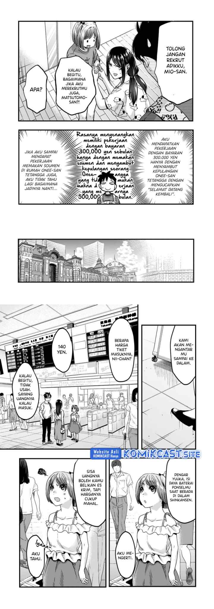 It's Fun Having a 300,000 yen a Month Job Welcoming Home an Onee-san Who Doesn't Find Meaning in a Job That Pays Her 500,000 yen a Month chapter 22 halaman 7