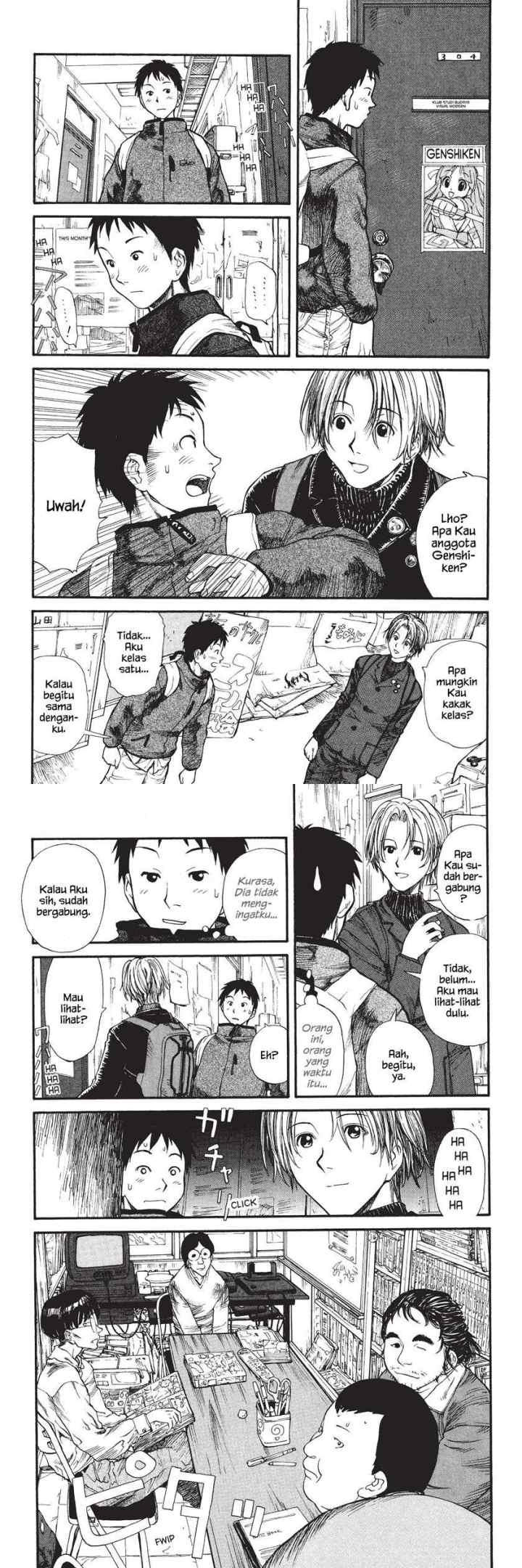 Genshiken – The Society for the Study of Modern Visual Culture chapter 1 halaman 8