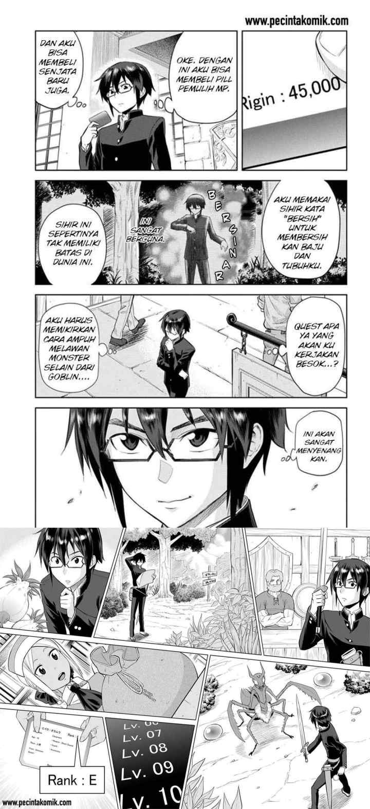 Konjiki no Moji Tsukai: Yuusha Yonin ni Makikomareta Unique Cheat chapter 3 halaman 10