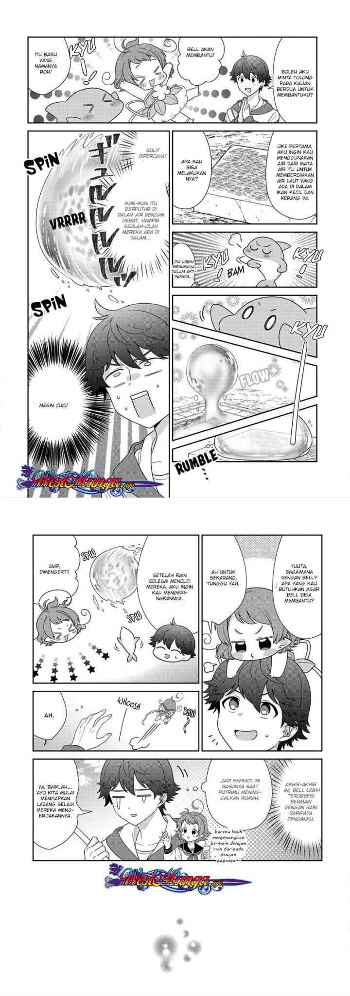 Seirei-tachi no Rakuen to Risou no Isekai Seikatsu chapter 9 halaman 10