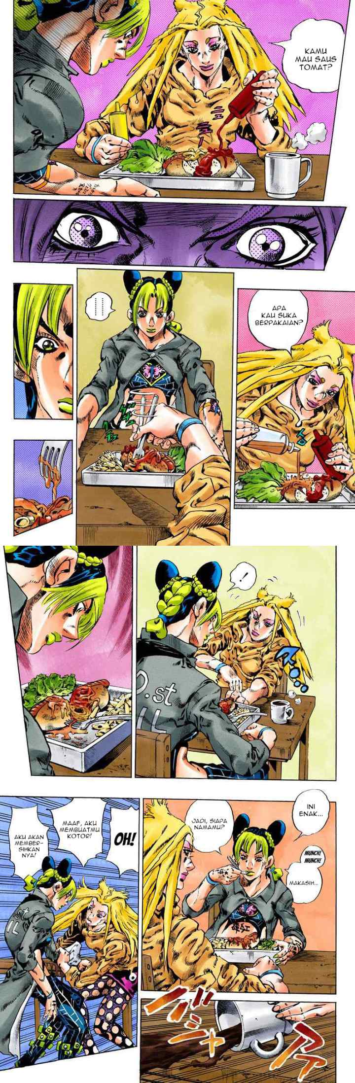 JoJo no Kimyou na Bouken - Stone Ocean chapter 98 halaman 6